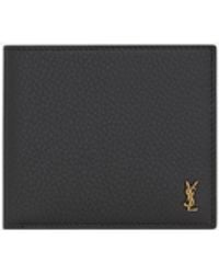 Saint Laurent - Tiny Cassandre East/West Wallet - Lyst