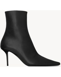 Saint Laurent - Ashley Booties - Lyst