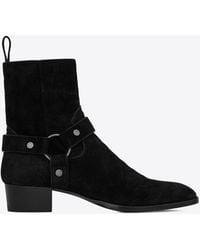 saint laurent boots mens