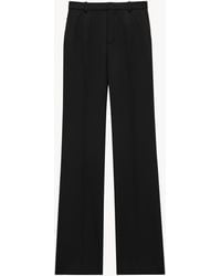 Saint Laurent - Wool Tailored Trousers - Lyst