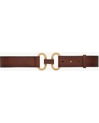 Saint Laurent - Double Ring Belt - Lyst