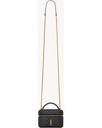 Saint Laurent - Borsa Vanity Gaby Micro - Lyst