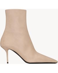 Saint Laurent - Ashley Booties - Lyst