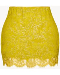 Saint Laurent - Baroque Mini Skirt - Lyst