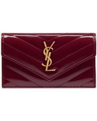 Saint Laurent - Cassandre Matelassé Fragments Purse - Lyst