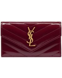 Saint Laurent - Cassandre Matelassé Fragments Purse - Lyst