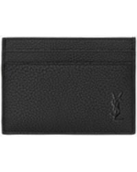 Saint Laurent - Cassandre Shadow Card Case - Lyst
