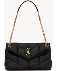 Saint Laurent - Saint Laone Sizerent パファー スモール（ラムスキン） - Lyst