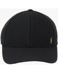 Saint Laurent - Baseball Cap Cassandre - Lyst