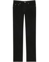 Saint Laurent - リラックススリムパンツ（フェードブラックコーデュロイ） ブラック - Lyst