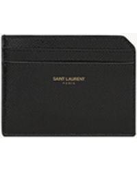 Saint Laurent - Paris Open Card Case - Lyst