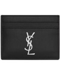 Saint Laurent - Cassandre Card Case - Lyst