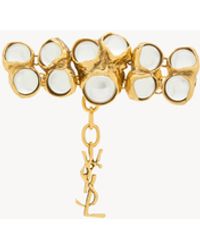 Saint Laurent - Bubble Cabochon Bracelet - Lyst