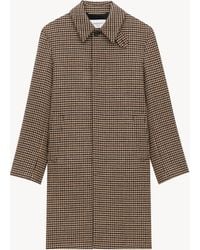 Saint Laurent - Saint Laone Sizerent コート（ギンガムチェック） - Lyst