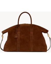 Saint Laurent - Saint Laone Sizerent Giant Bowling Bag - Lyst