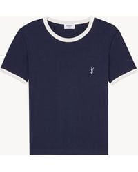 Saint Laurent - Cassandre T-Shirt - Lyst