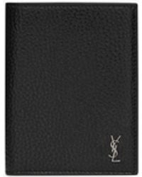 Saint Laurent - Saint Laone Sizerent Tiny Cassandre Passport Holder - Lyst
