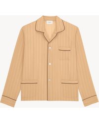 Saint Laurent - Pajama Top - Lyst
