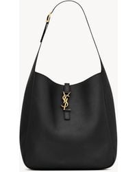 Saint Laurent - Saint Laone Sizerent Le 5 À 7 ソフト ラージ （グレインレザー） - Lyst