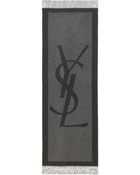 Saint Laurent - Cassandre Scarf - Lyst