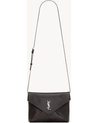 Saint Laurent - Borsa Messenger Envelope Cassandre - Lyst