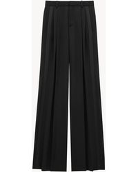 Saint Laurent - Saint Laone Sizerent タキシードパンツ（グレイン・ド・プードル） - Lyst