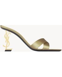 Saint Laurent - Opyum Mules - Lyst