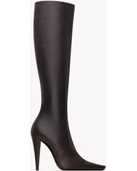 Saint Laurent - 77 Boots - Lyst