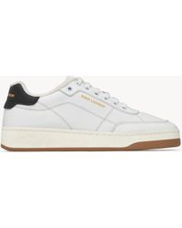 Saint Laurent - Baskets Sl/61 En Cuir - Lyst
