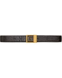 Saint Laurent - La 66 Buckle Belt - Lyst