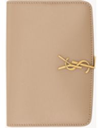 Saint Laurent - Voltaire Reisepasshülle Aus Box - Lyst