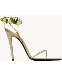 Saint Laurent - Mon Chéri Sandals - Lyst