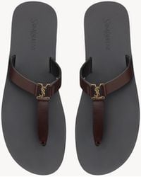 Saint Laurent - Babylone Slides - Lyst