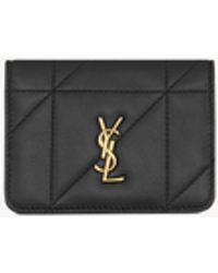 Saint Laurent - Jamie Bi-Fold Card Case - Lyst