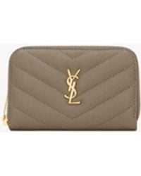 Saint Laurent - Cassandre Change Purse - Lyst