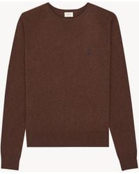 Saint Laurent - Cassandre Cashmere Sweater - Lyst