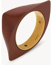 Saint Laurent - Bracciale Bangle Blade Attorcigliato - Lyst