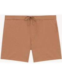 Saint Laurent - Short Da Bagno Ambra - Lyst