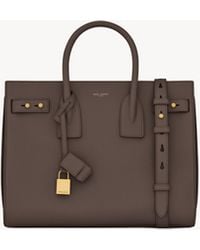 Saint Laurent - Saint Laone Sizerent サック ド ジュール ソフト スモール（グレインレザー） - Lyst