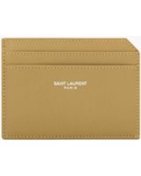 Saint Laurent - Paris Open Card Case - Lyst