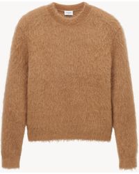 Saint Laurent - Pull En Mohair - Lyst