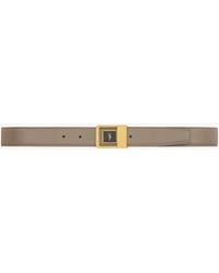 Saint Laurent - La 66 Buckle Belt - Lyst
