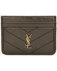 Saint Laurent - Niki Card Case - Lyst