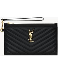 Saint Laurent - Cassandre Matelassé Large Pouch - Lyst