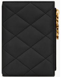 Saint Laurent - Cassandre Bijou Bi-Fold Wallet - Lyst