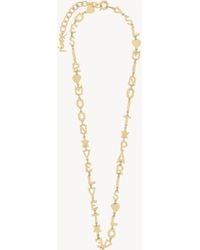 Saint Laurent - Love Letters Necklace - Lyst