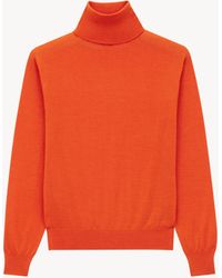 Saint Laurent - Turtleneck Sweater - Lyst