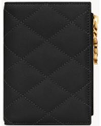Saint Laurent - Cassandre Bijou Bi-Fold Wallet - Lyst