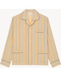 Saint Laurent - Pajama Top - Lyst