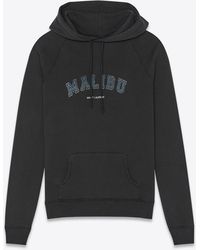 saint laurent hoodie white